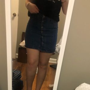 Denim skirt
